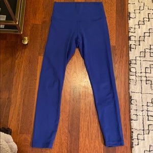 Rare royal blue lululemon High Times pant size 4